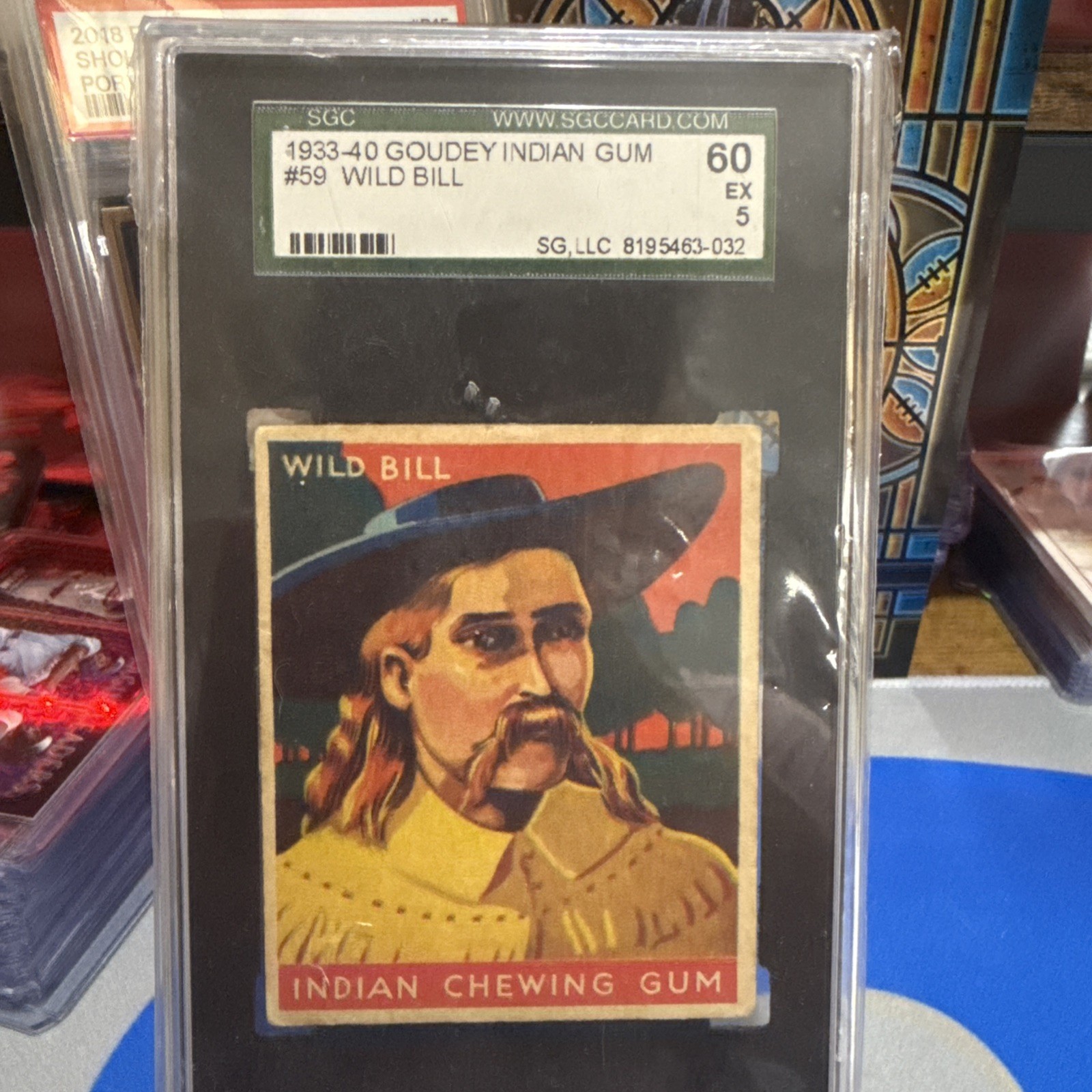 1933 Goudey Indian Gum R73 Series of 96 Wild Bill Hickok Wild Bill #59