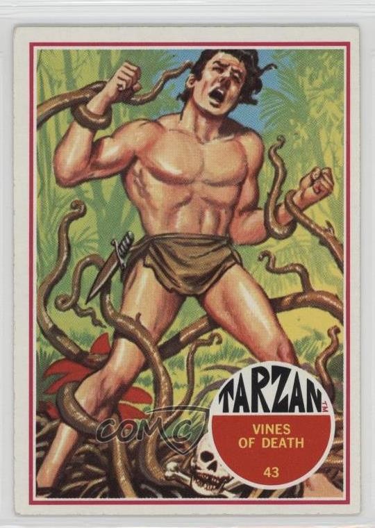 1966 Philadelphia Tarzan Vines of Death #43 1qa