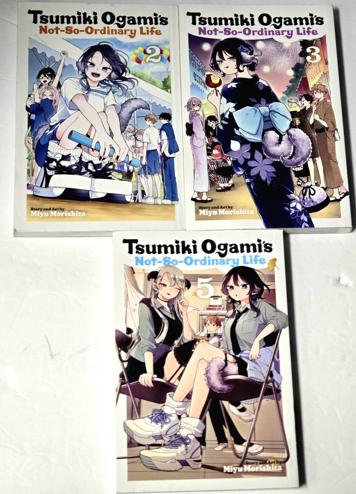 La vita non così ordinaria di Tsumiki Ogami Vol. Lotto 2 3 5 manga Miyu Morishita VIZ Med