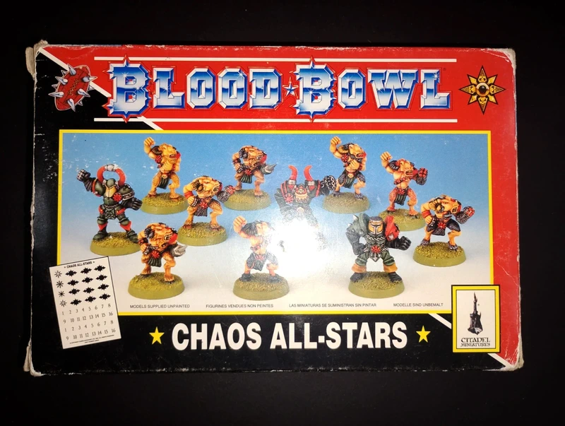 Bloodbowl Chaos All Stars, Chaos Team