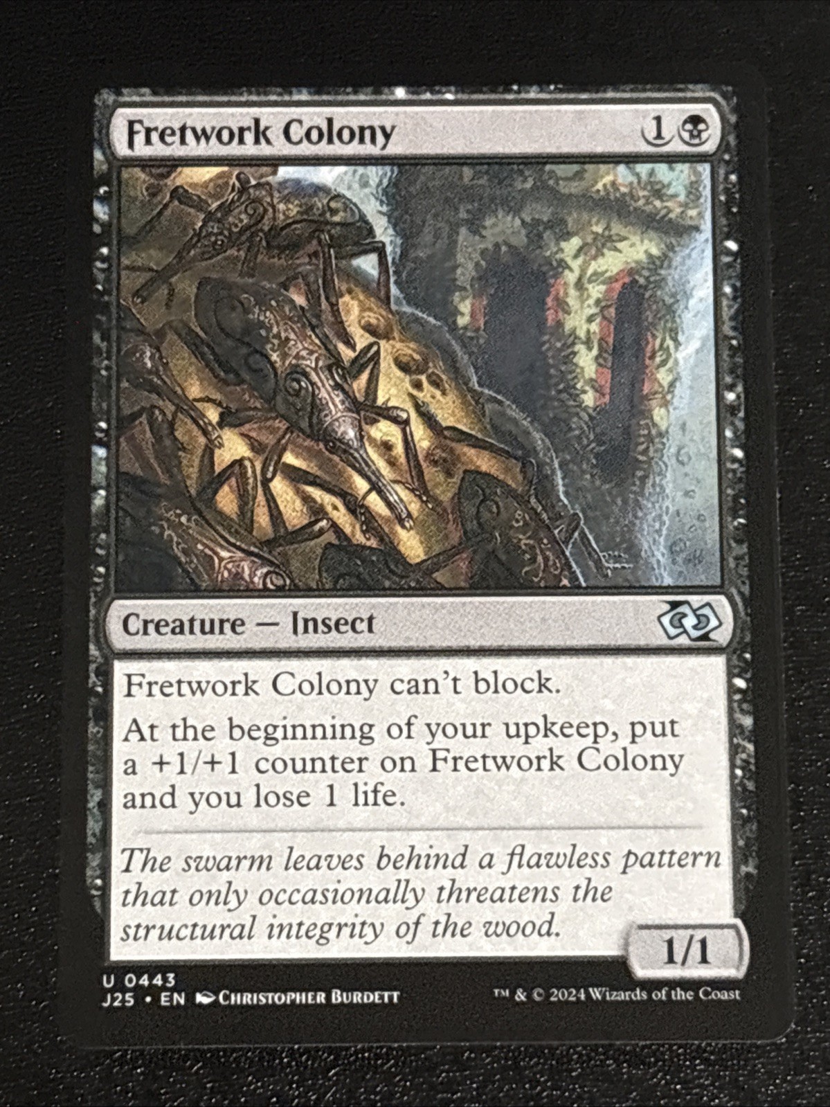 MTG Foundations Jumpstart Fretwork Colony 0443 NM