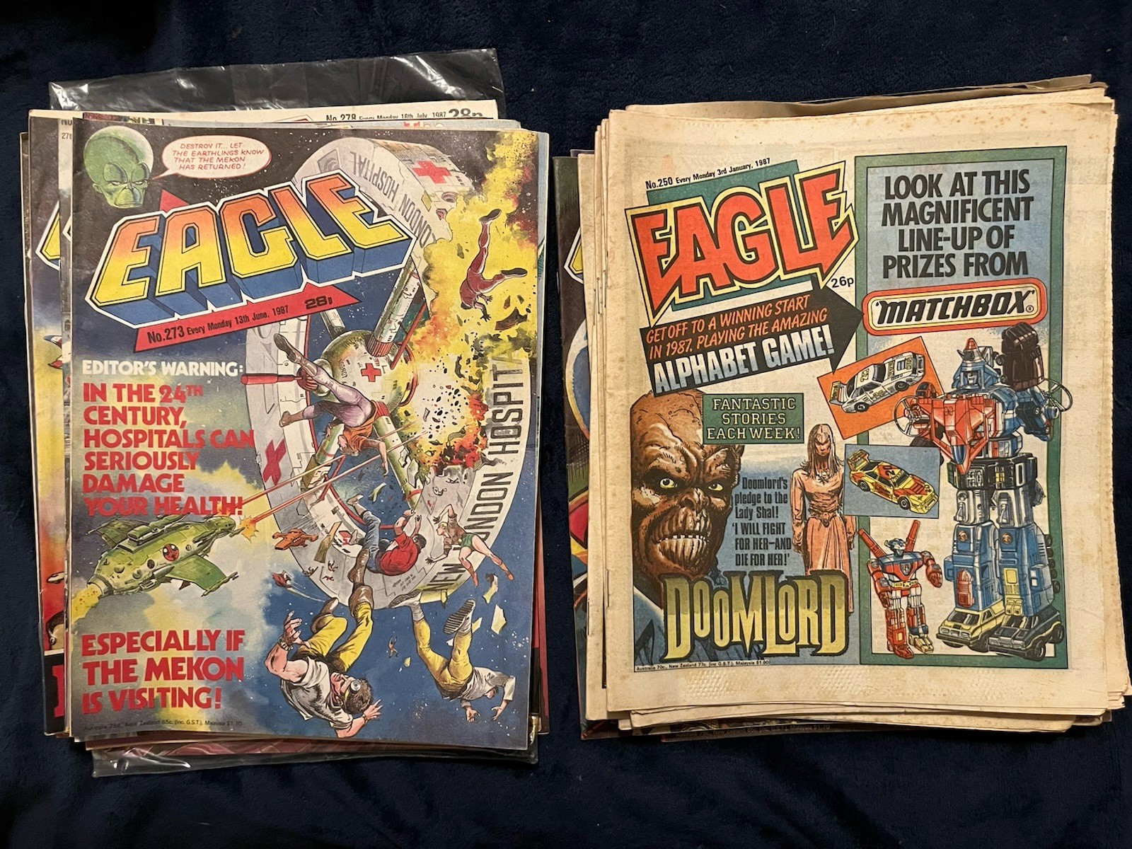 Eagle Comics 1987 x 50 Excellent Condition Some Free Gifts