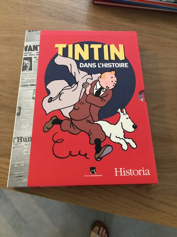 Hors série tintin dans l’histoire