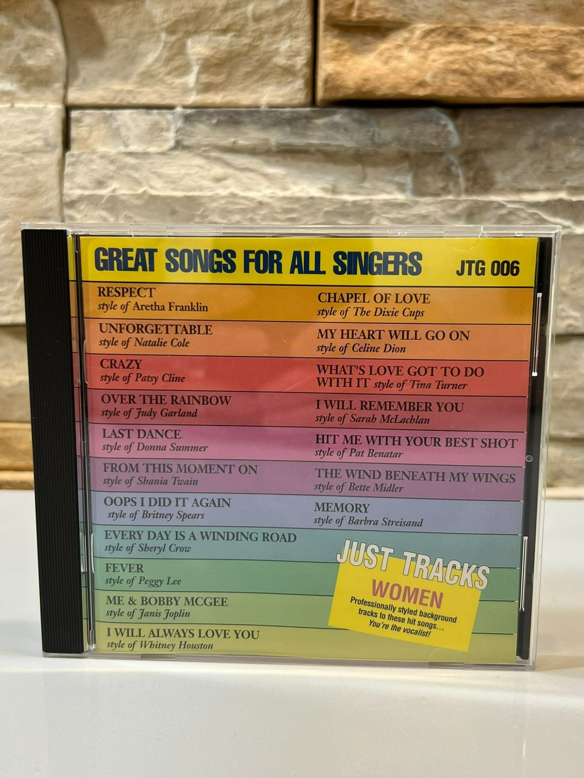 Great Songs for All Singers Various Artists Pop 2000 CD Compilation Album