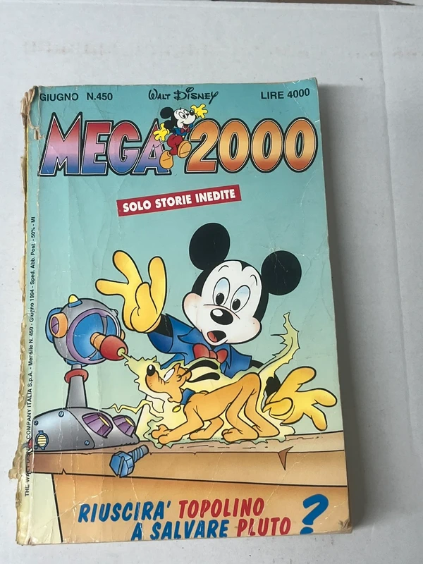 Fumetto originale Walt Disney – Mega 2000 n. 450, giugno 1994