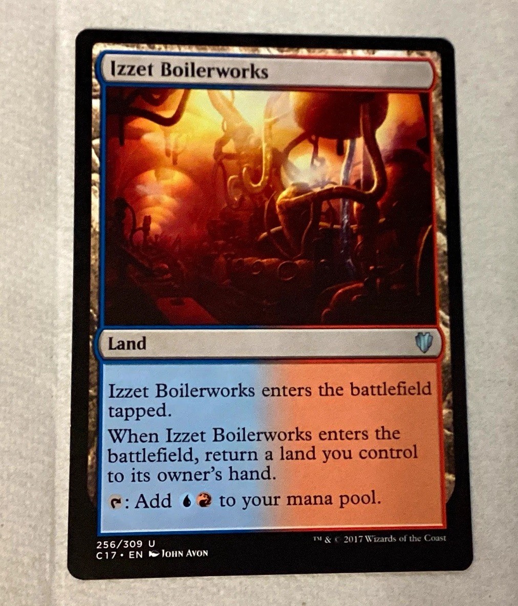 Wizards of the Coast Izzet Boilerworks Commander 2017 256/309 Uncommon EN