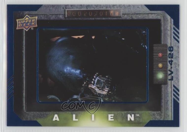 Upper Deck Alien Movie 2017 Foil Blu Moderno 53/99 Vive ancora! #95 0qg1