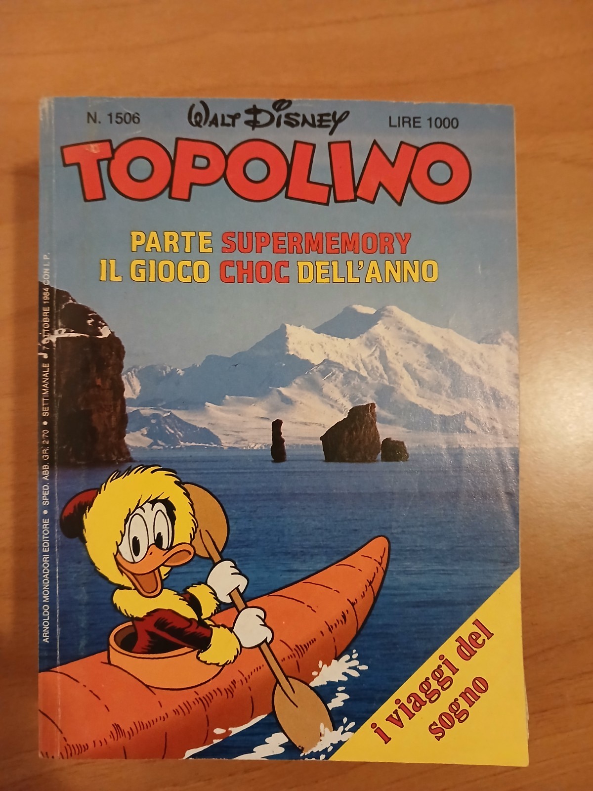 Topolino nr.1506 (edizioni Mondadori,1984)