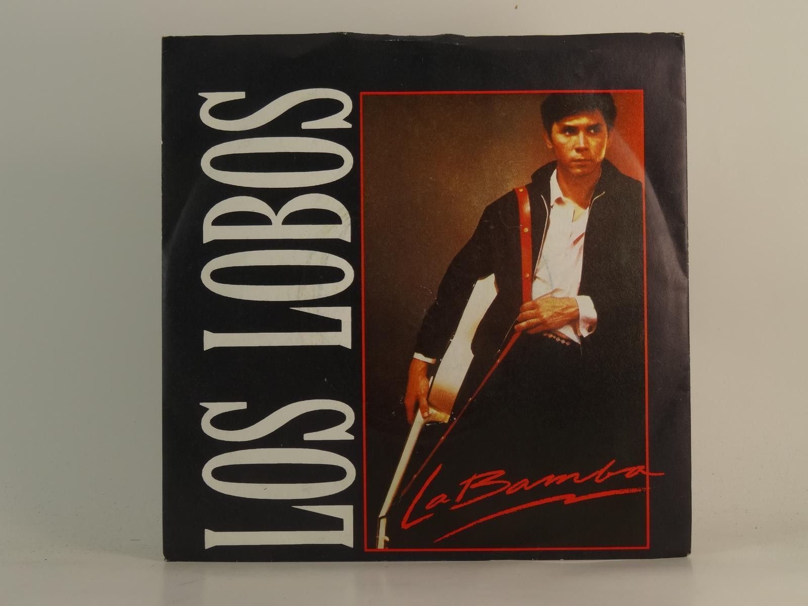 LOS LOBOS LA BAMBA (67) 2 Track 7" Single plus Picture Sleeve LONDON RECORDS