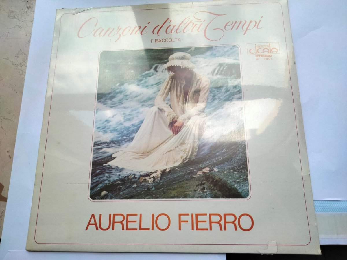 lp aurelio fierro canzoni d'altri tempi 1 raccolta sigillato near mint