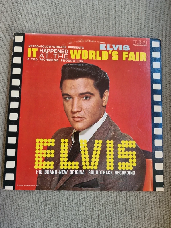 Elvis USA vinyl lp: It Happened at the World's Fair
