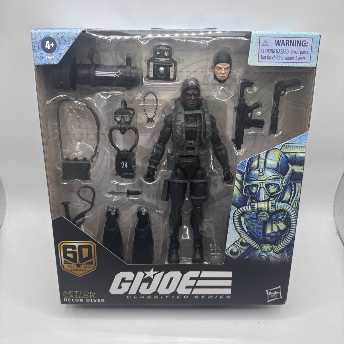 G.I. Joe Classified Series 60th Action Sailor Recon Diver nuovo sigillato