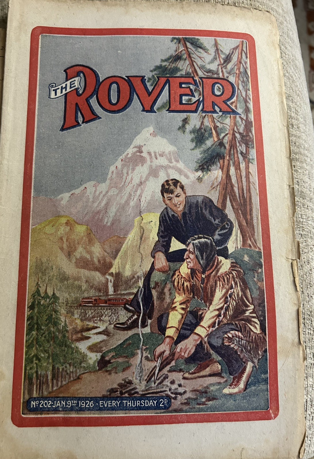 The Rover Comic - No 202. Jan 9th. 1926