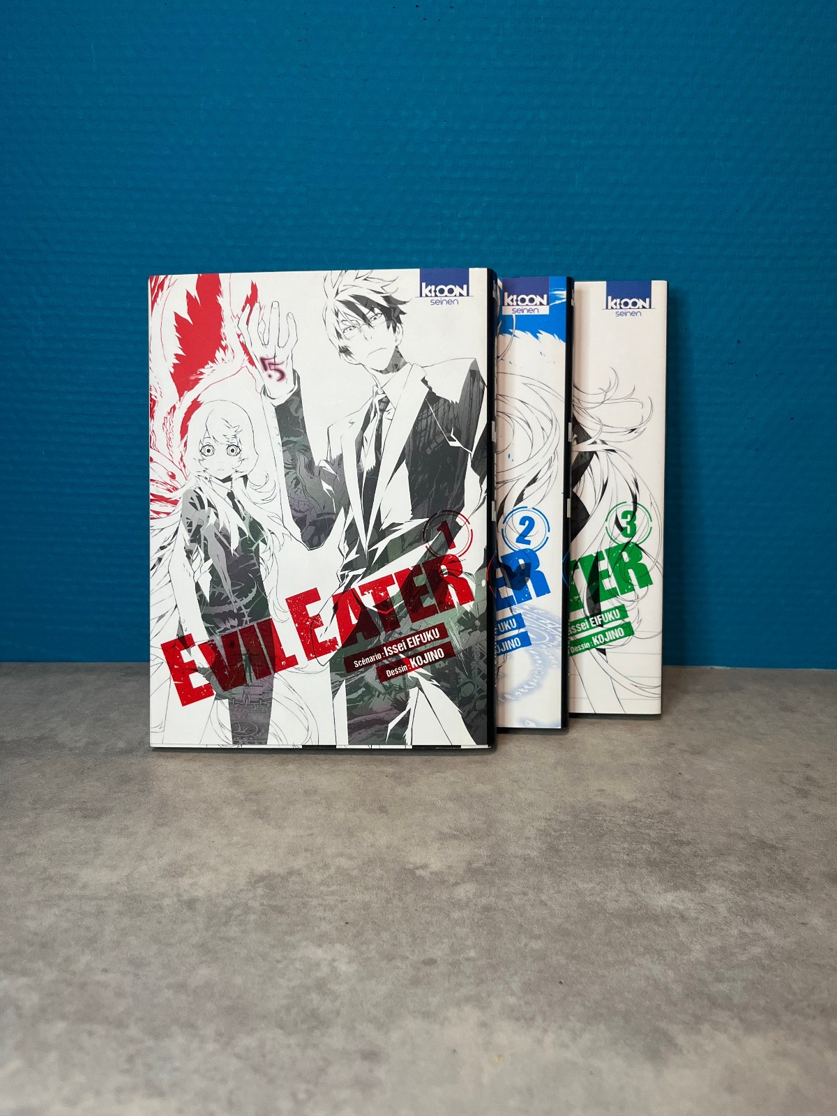 manga - evil eater : collection complete 3 tomes