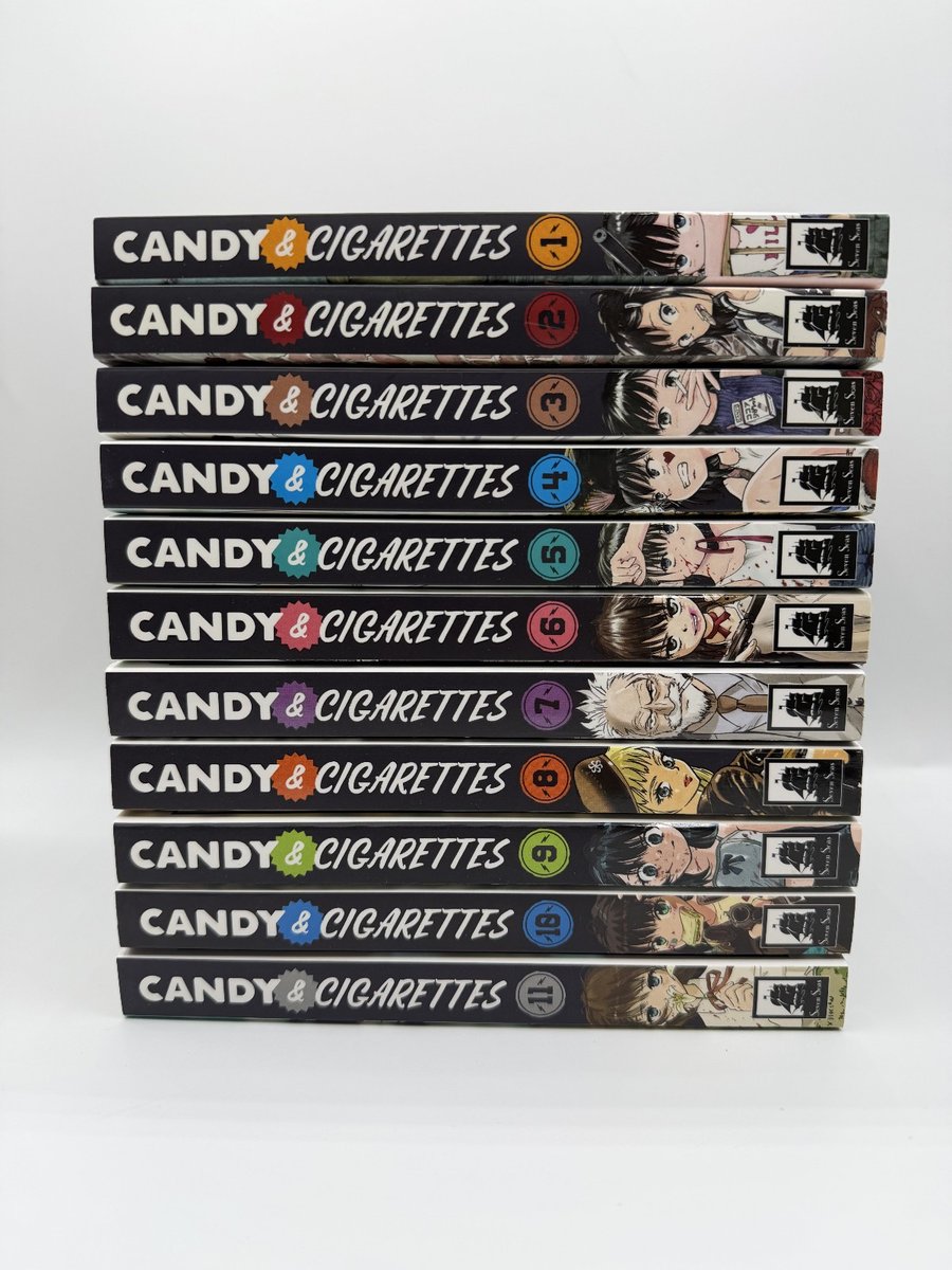 Caramelle e sigarette manga volumi 1-11 inglese sette mari