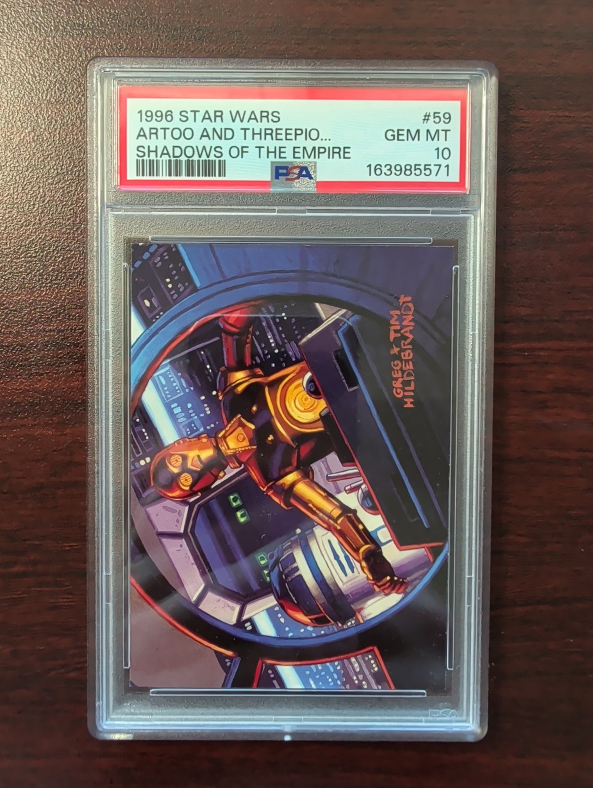 1996 Star Wars Shadows Of The Empire Artoo And Threepio #59 PSA 10 Low Pop