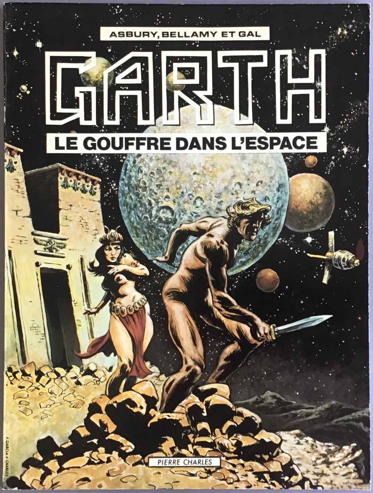 GARTH Le Gouffre dans l’espace Éditions Pierre Charles EO 1979 Très bon état