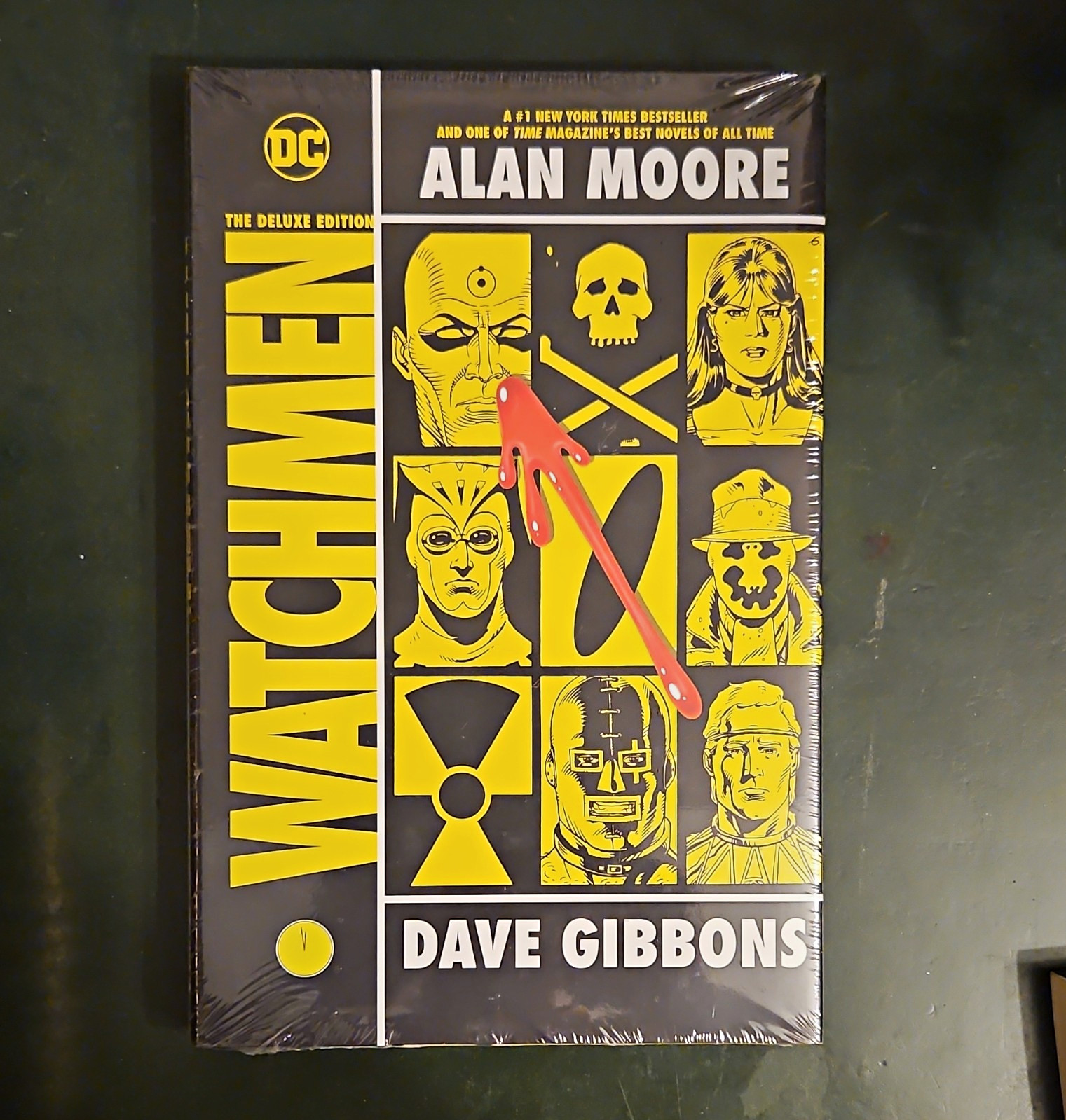 Watchmen Deluxe Edition Graphic Novel rilegato inglese Moore/Gibbons nuovo imballo originale