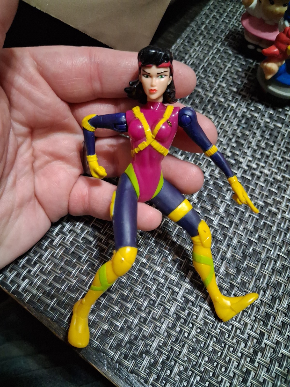Modellino Vintage 1997 Toy Biz X-Men Robot Fighters Jubilee