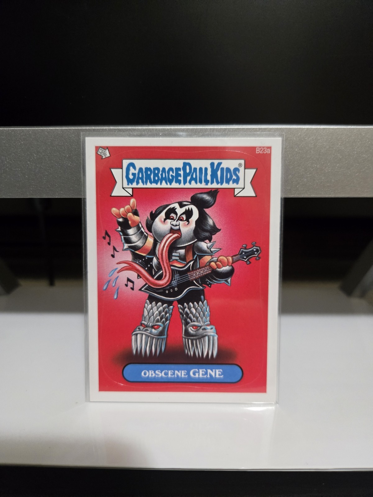 GARBAGE PAIL KIDS, 2013, nuovissima serie 3, carta bonus #B23a gene osceno, BNS3