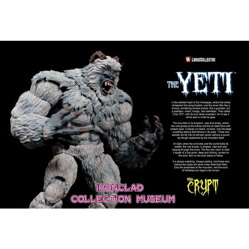 NEW Loose Collector LC Studio 1/12 Yeti H 10in Action Figure In Stock 2026