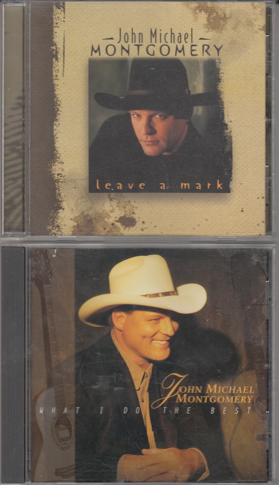CD Lot x 2 - JOHN MICHAEL MONTGOMERY: Leave A Mark / What I Do The Best 