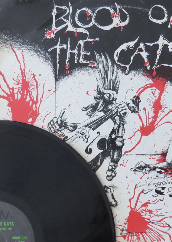 vários Blood On The Cats LP ed. 1983 UK garage GOTH psychobilly PSYCH rockabilly