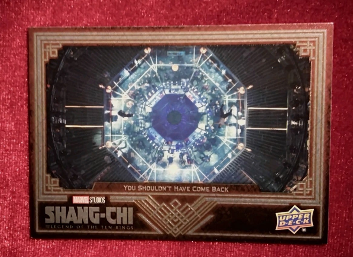 Upper Deck 2022 - Marvel - Shang-Chi #19 💥 NON AVRESTI DOVUTO TORNARE