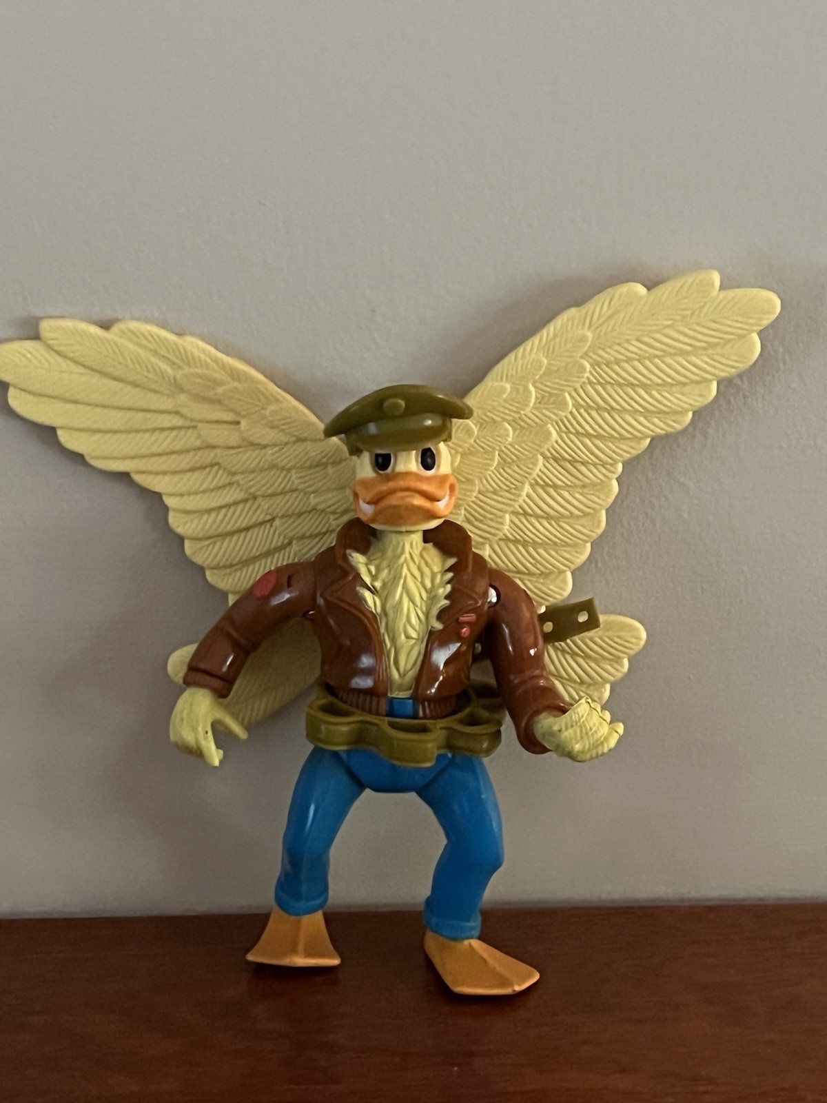 1989 Original TMNT ACE DUCK Ninja Turtles Action Figure. Near Complete