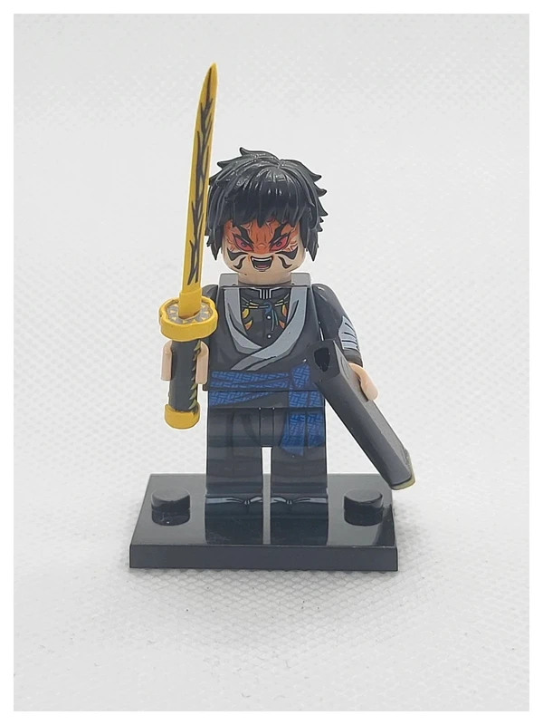 Figurine type Lego - Demon Slayer - kaigaku (Lego-style Figure - Demon Slayer - Kaigaku)