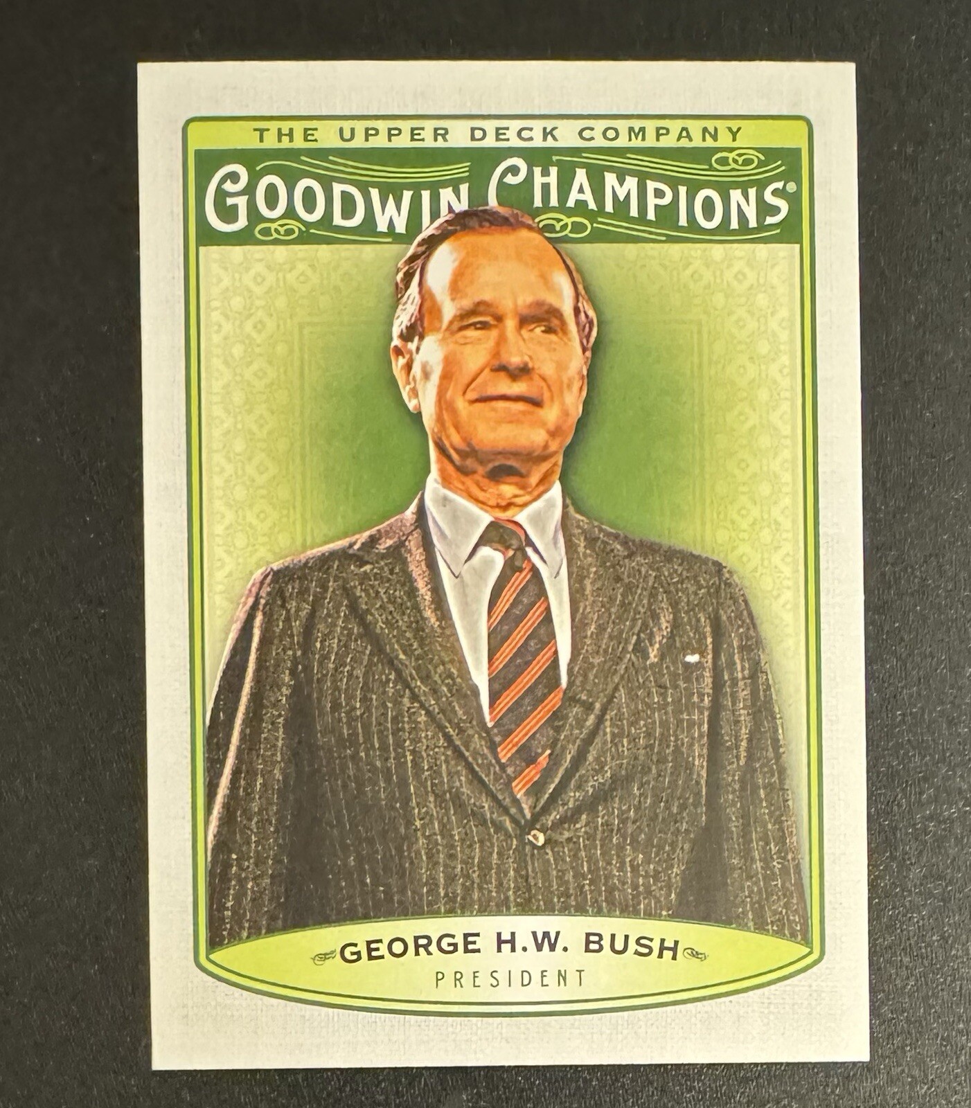 George HW Bush 2019 Upper Deck Goodwin Champions #44 - Presidente degli Stati Uniti