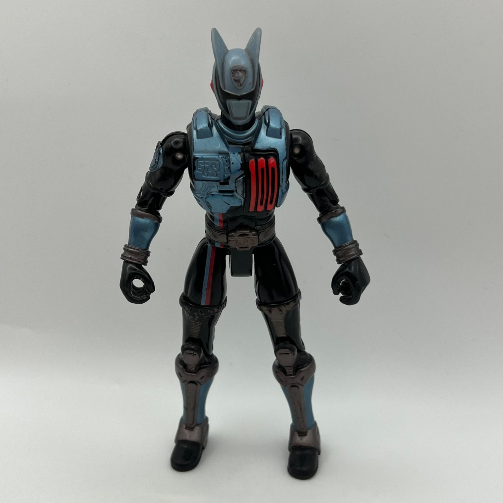 Modellino Power Rangers SPD Sound Patrol Shadow Ranger Bandai 6" B4