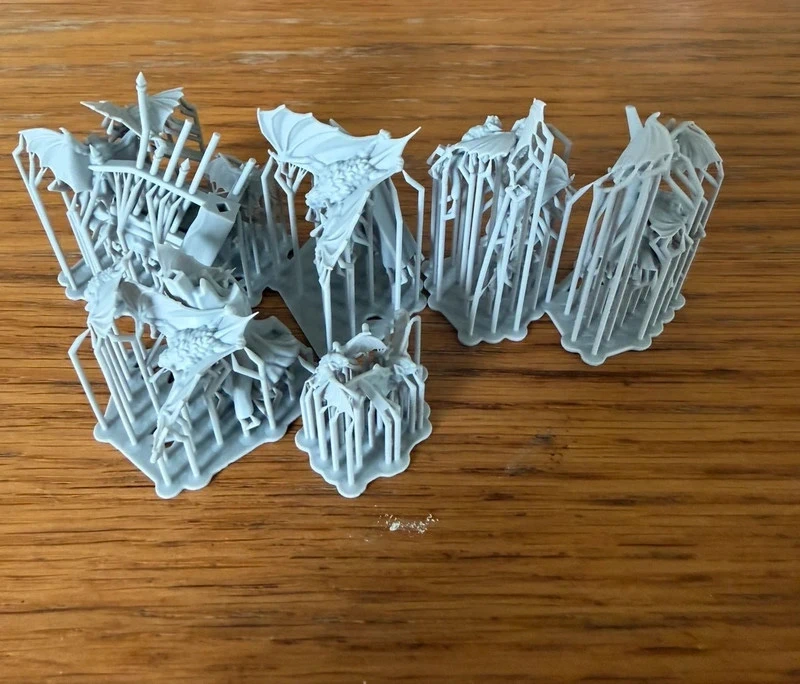 3 Bats Swarms - Highlands Miniatures