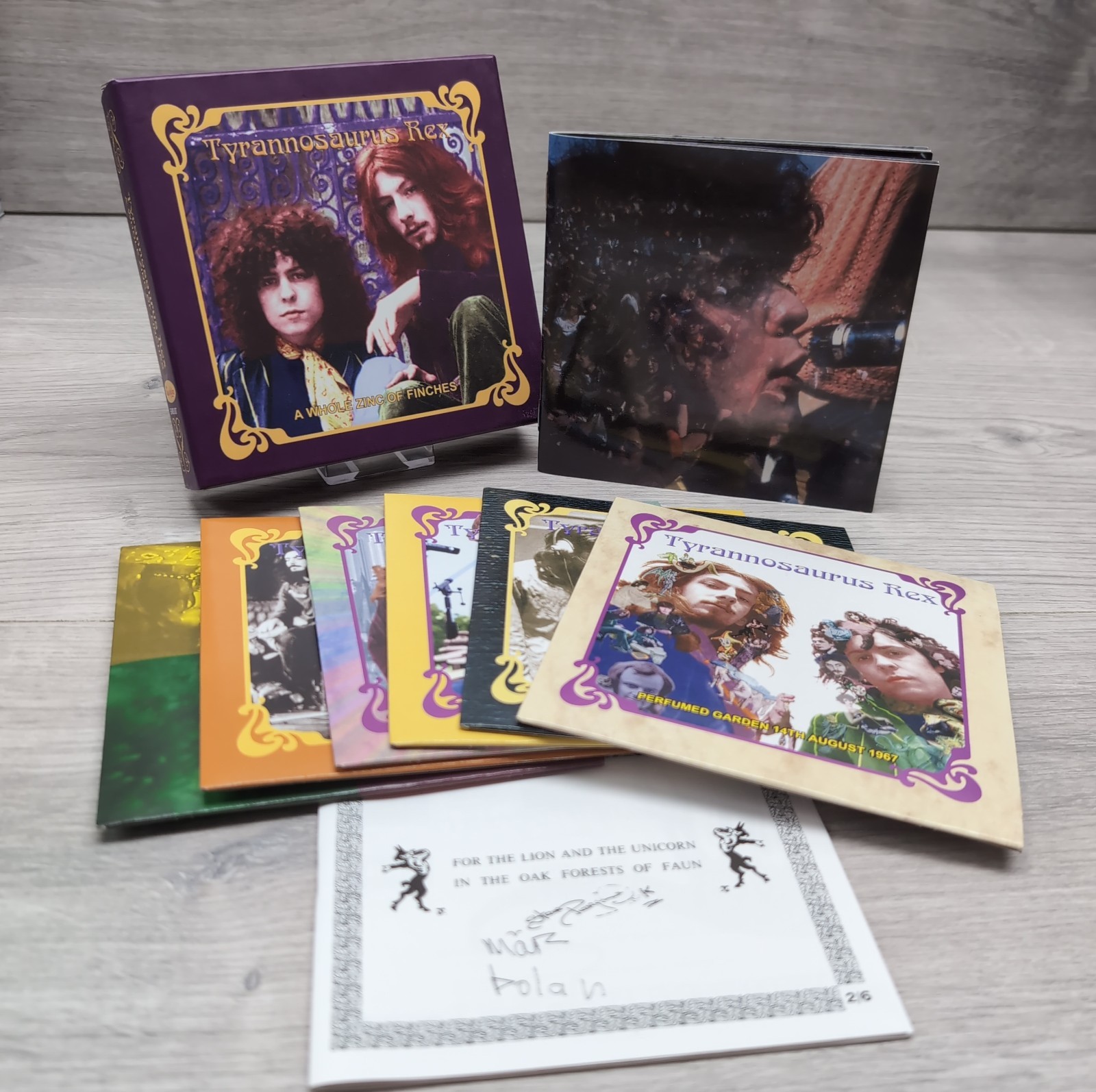 Tyrannosaurus Rex - A Whole Zinc Of Finches - 5CD + DVD Box Set - 2005 VG Con 