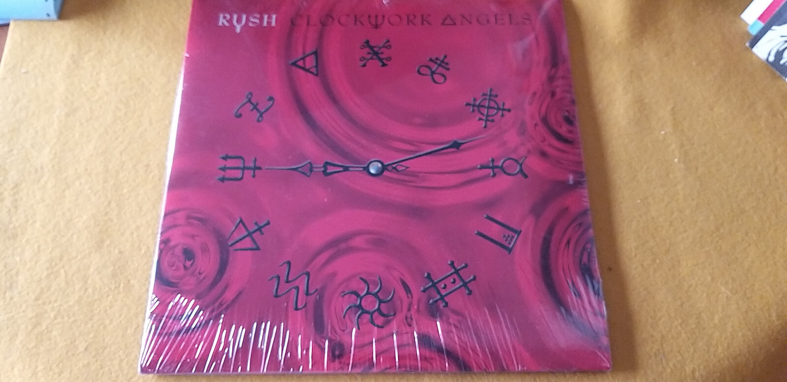 RUSH 2LP CLOCKWORK ANGELS 2022 MADE IN USA SIGILLATO 180 GRAMMI