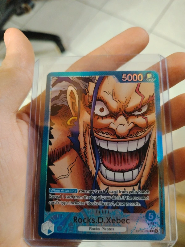 One piece tcg Rocks. D. Xebek op17-039 ALT