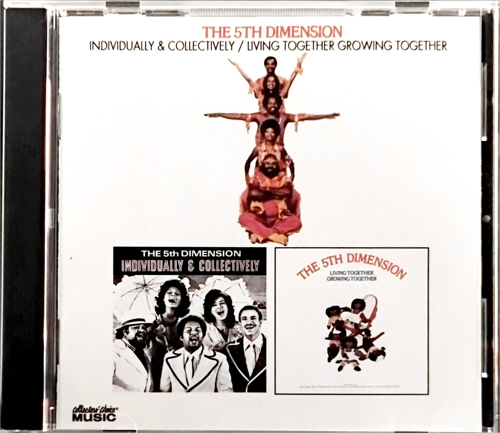 5th Dimension: INDIVIDUALLY & COLLECTIVELY + LIVING TOGETHER GROWING MINT CD OOP