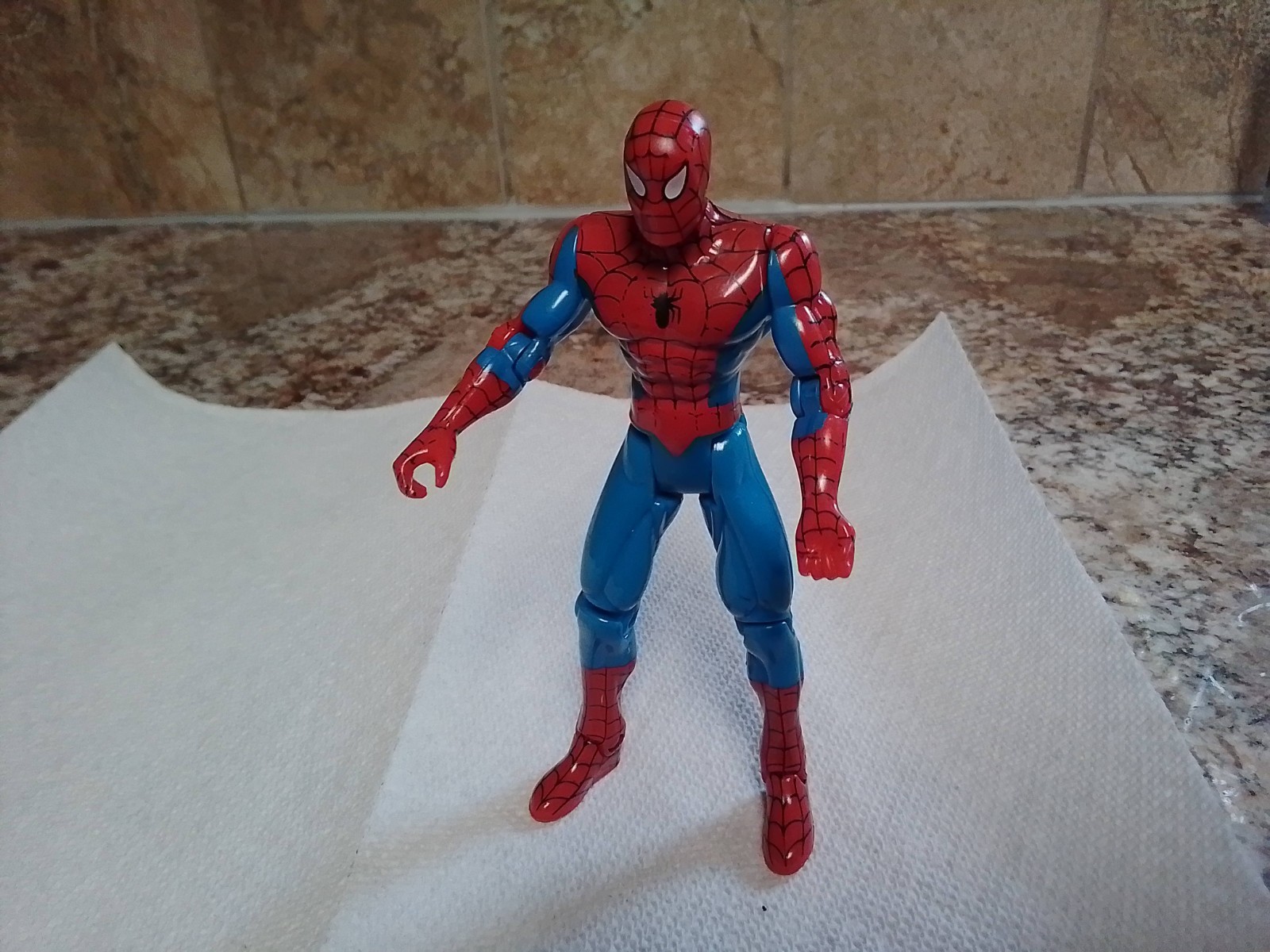Toy Biz Spiderman 1998 sciolto senza accessori ed è in ottime condizioni