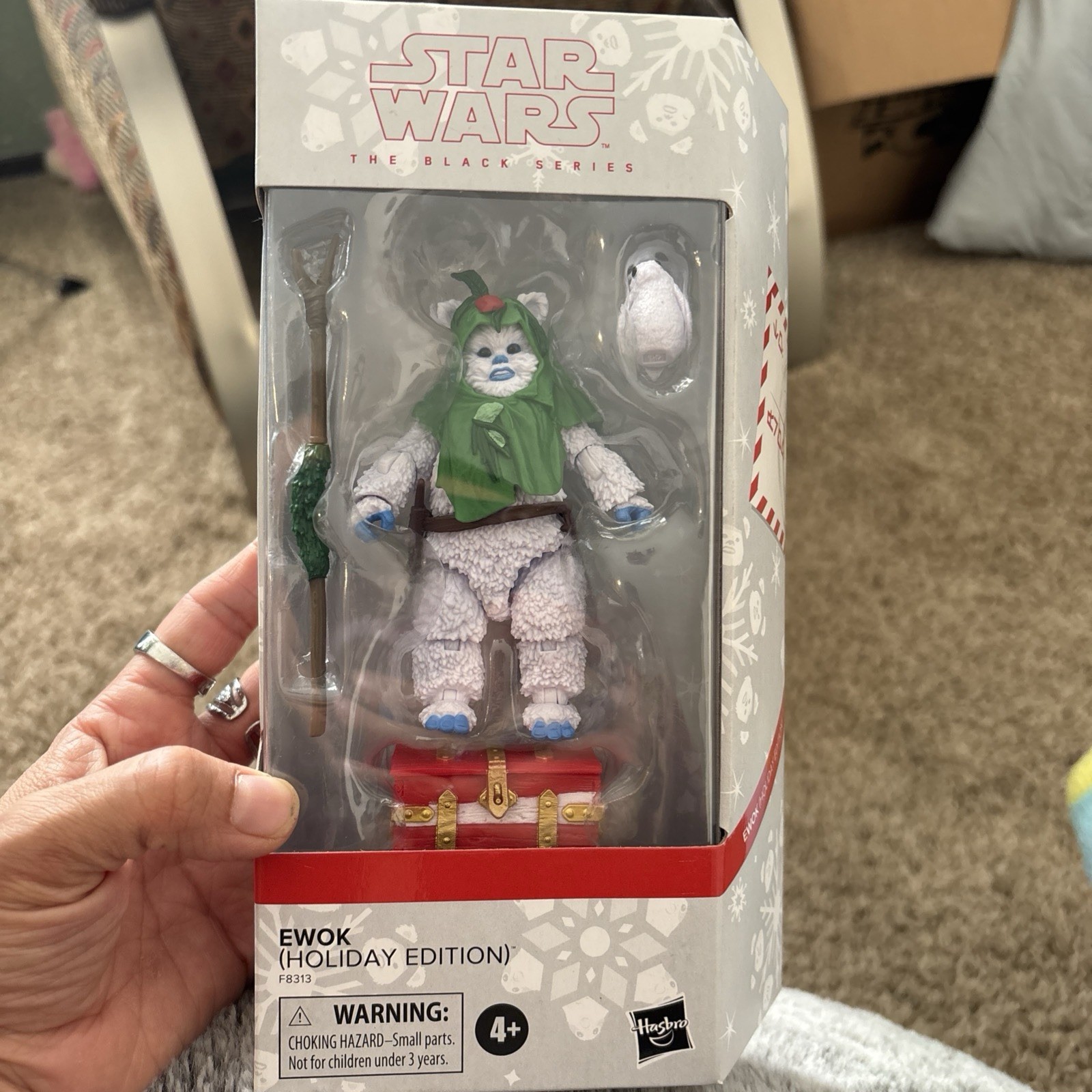 Star Wars Personaggio Serie Nera: Ewok (Edizione Vacanze)