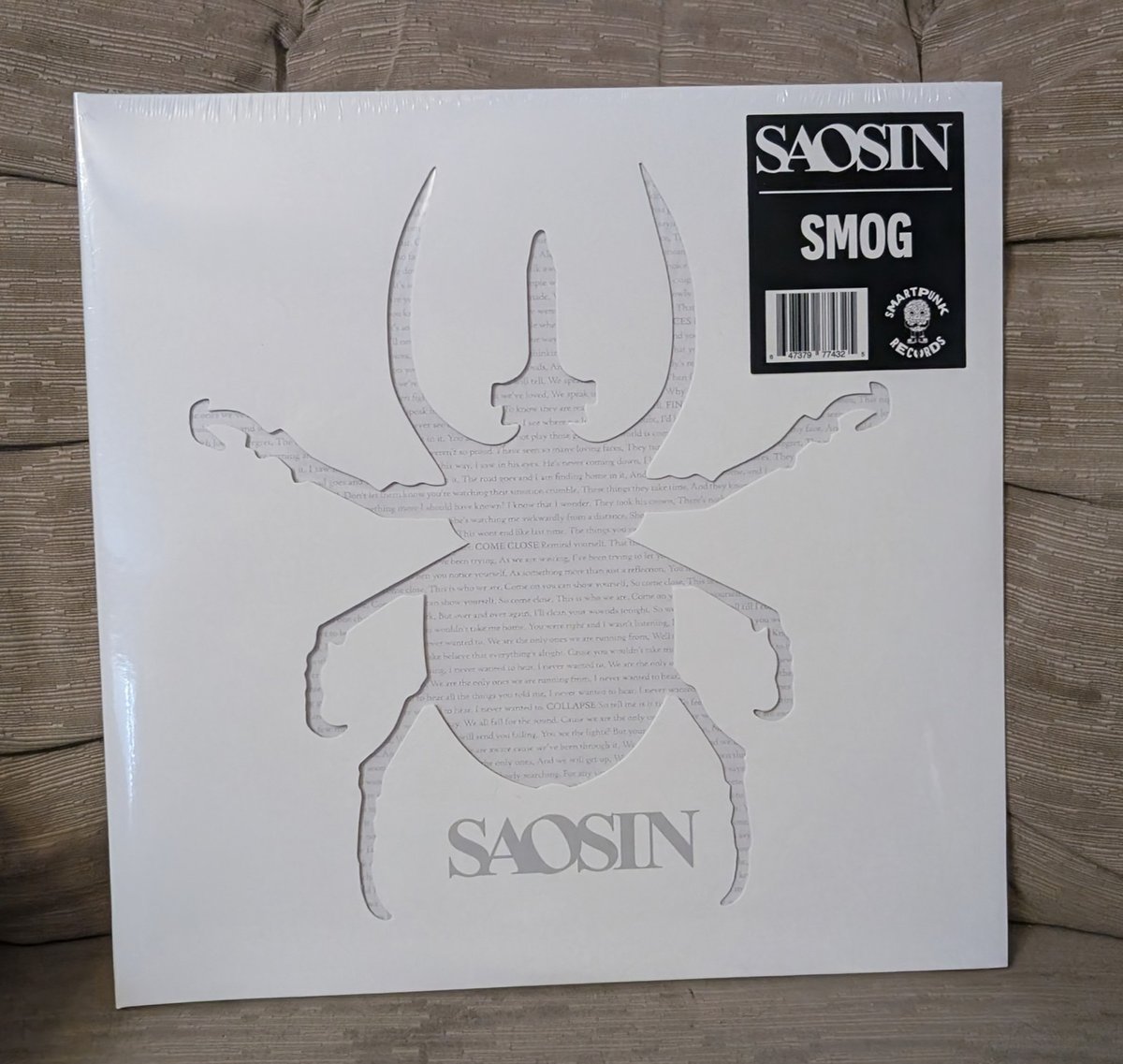 Saosin - Saosin Self Titled Smog Vinyl LP Die Cut Cover ***SEALED***BRAND NEW***