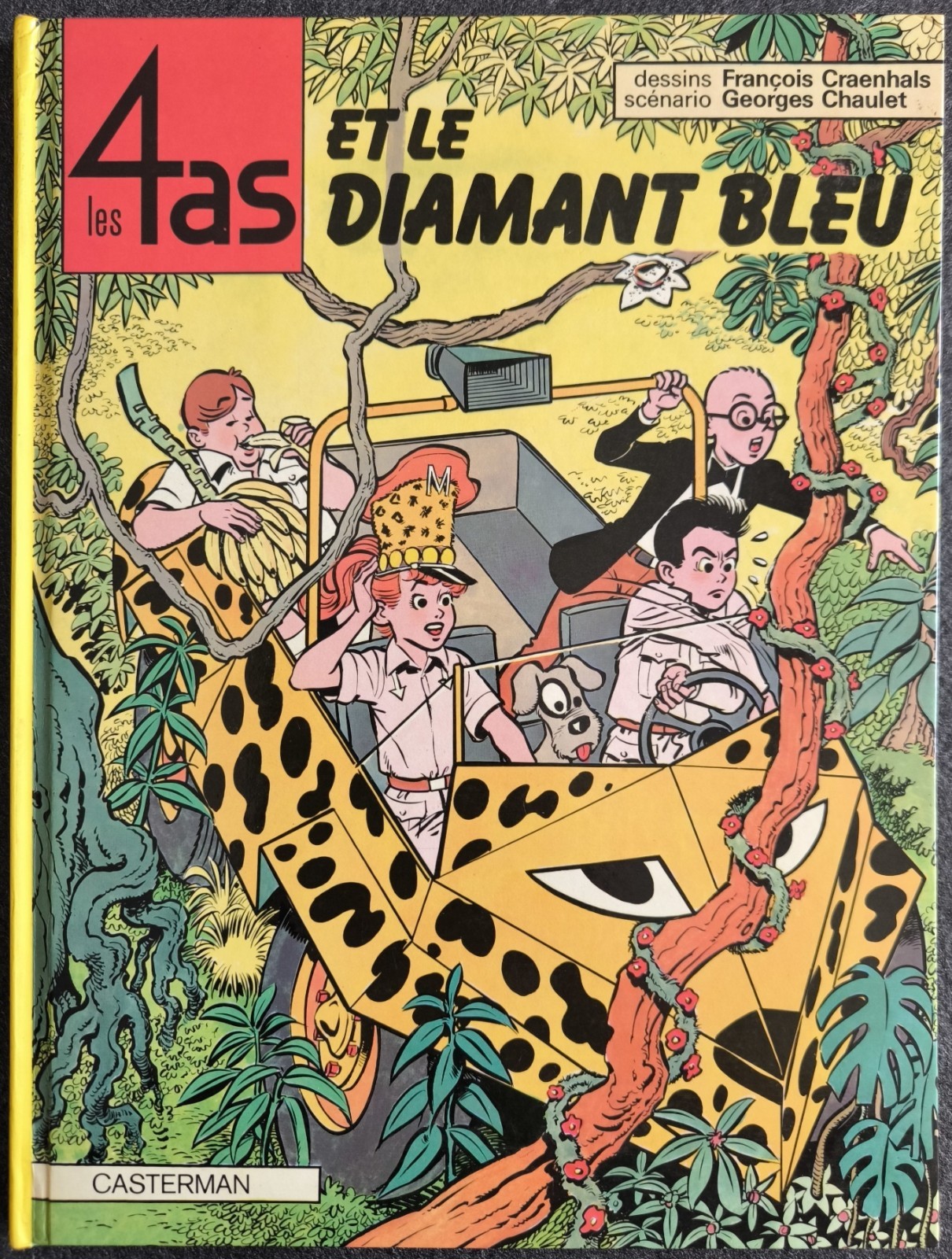 BD - Les 4 As -17 - Le diamant bleu - EO 1979