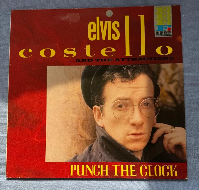 Elvis Costello 33T Punch the Clock VG++ EX