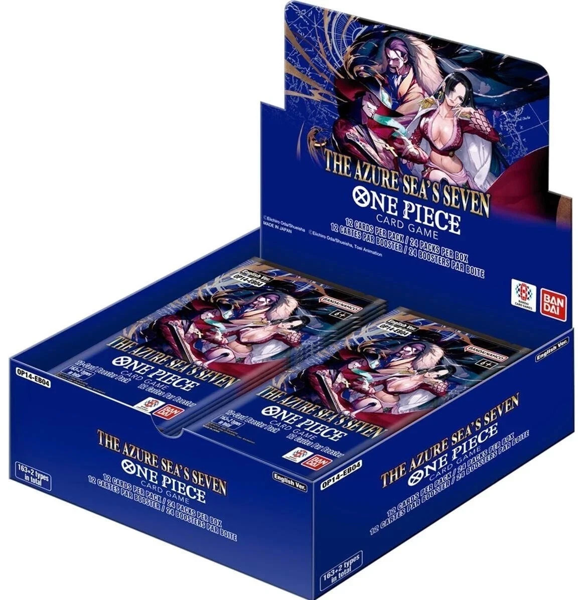 One Piece OP-14  Box The Azure Sea's Seven Display 24 Booster BOX - ENG SEALED