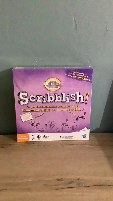 jeu de société scribblish
