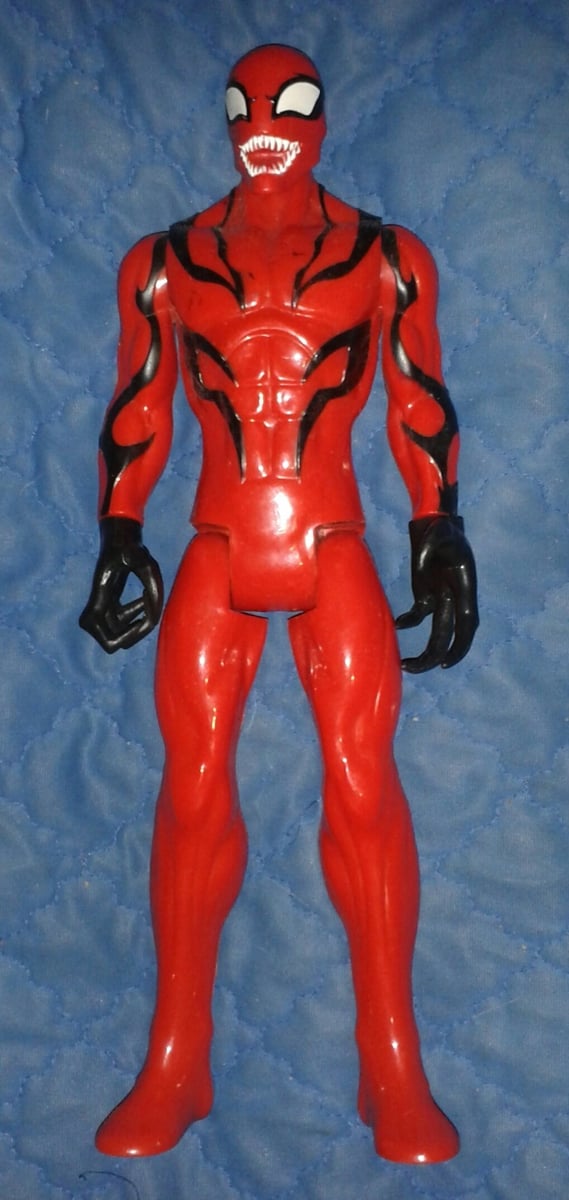 MV-1 * CARNAGE (1) * 12"/30cm MARVEL SUPER HERO FIGURE COMBINED P&P