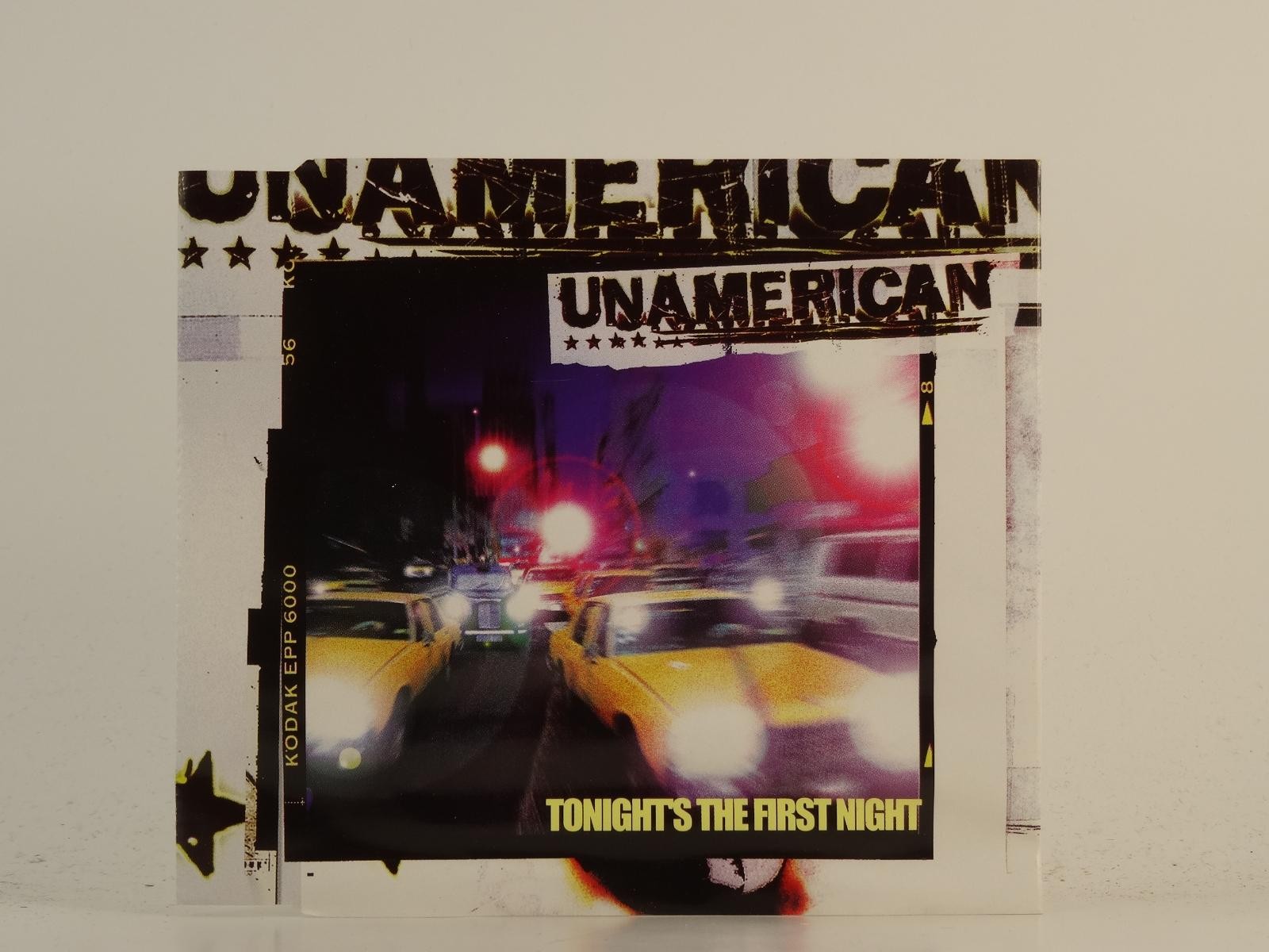 UNAMERICAN TONIGHTS THE FIRST NIGHT (H1) 3 Track CD Single plus Picture Sleeve E