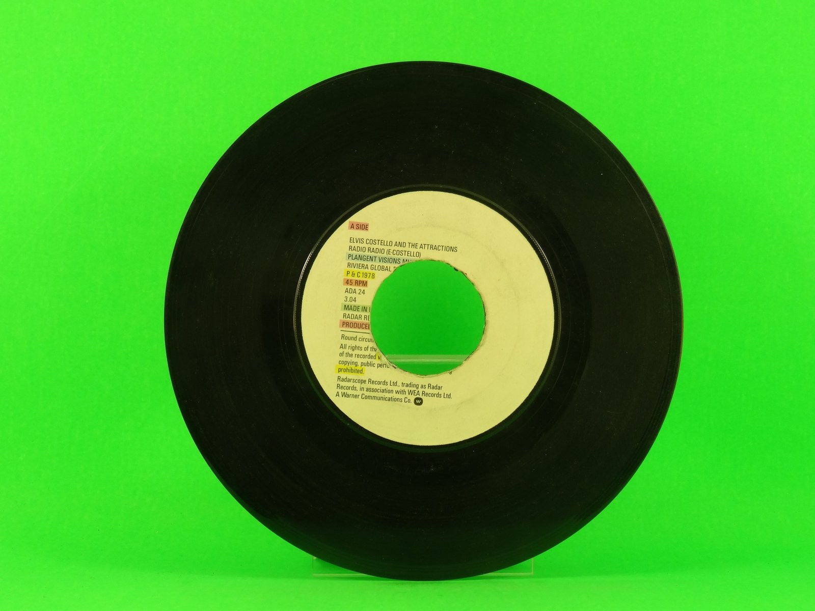 COSTELLO,ELVIS RADIO RADIO (1) (137) 7" WEA