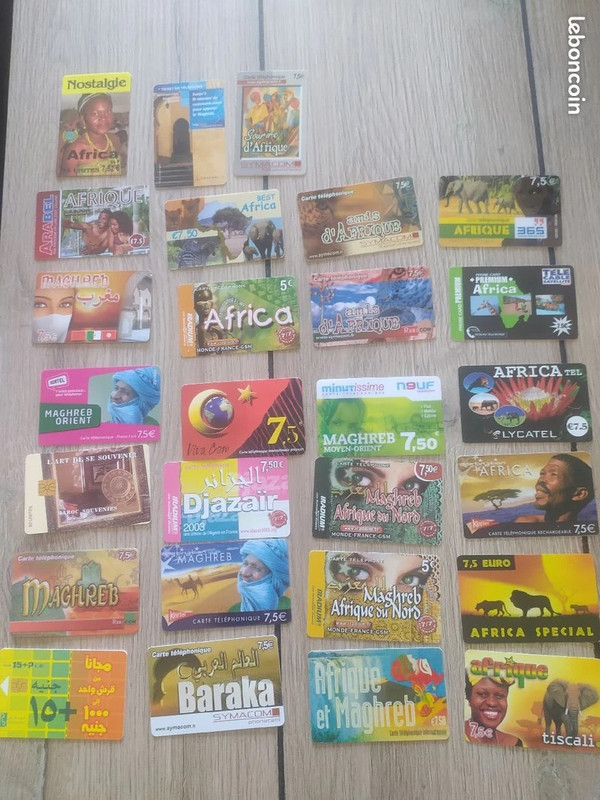 cartes téléphone