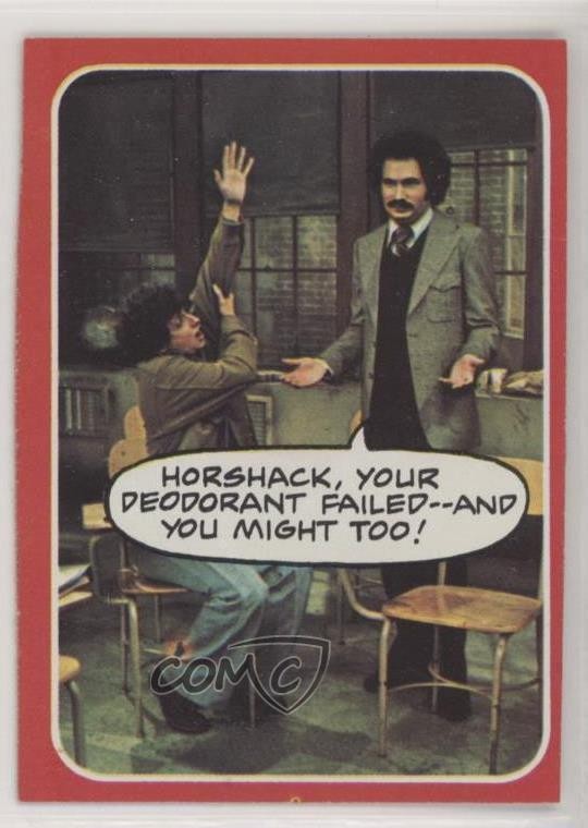 1976 Welcome Back Kotter Horshack il tuo deodorante è fallito - e potresti anche tu! 0b6