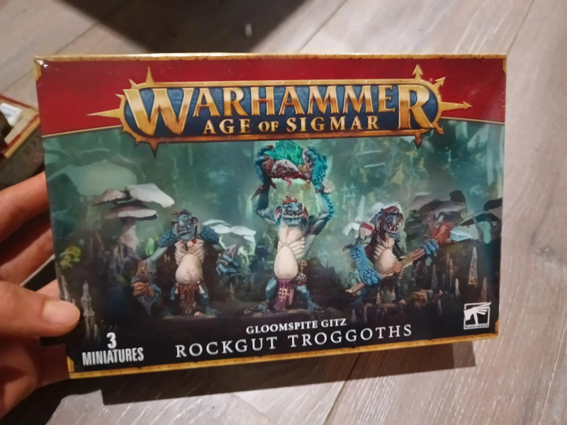 Troggoth de pierre Warhammer